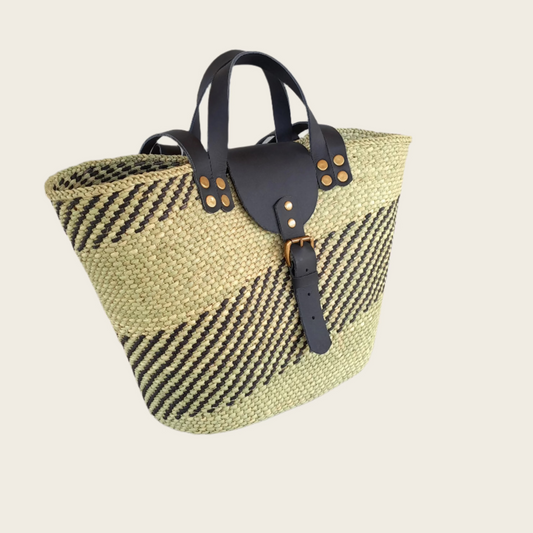 BEBA Tote Bag - Nyagala Natural & Black