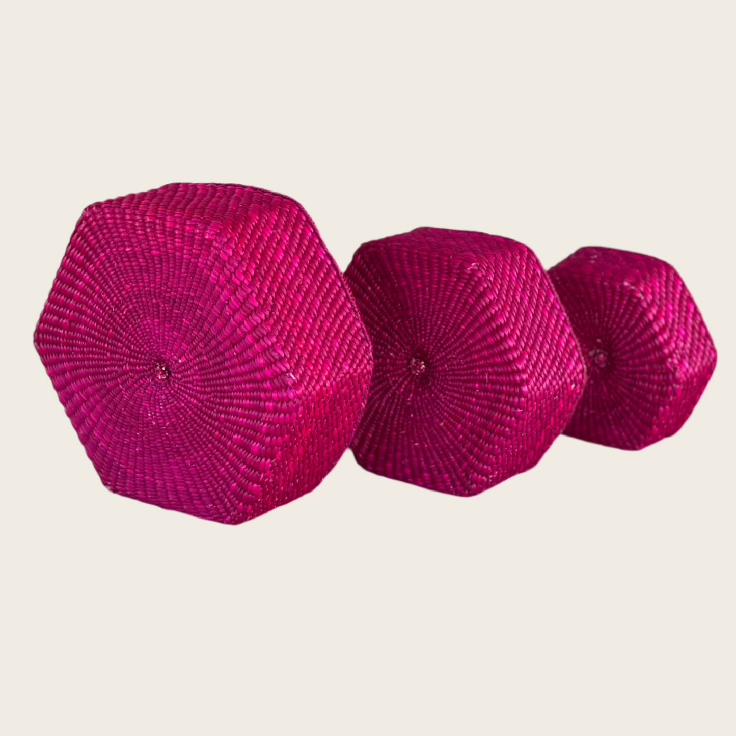 HIFADHI Basket Hexagon - Pink