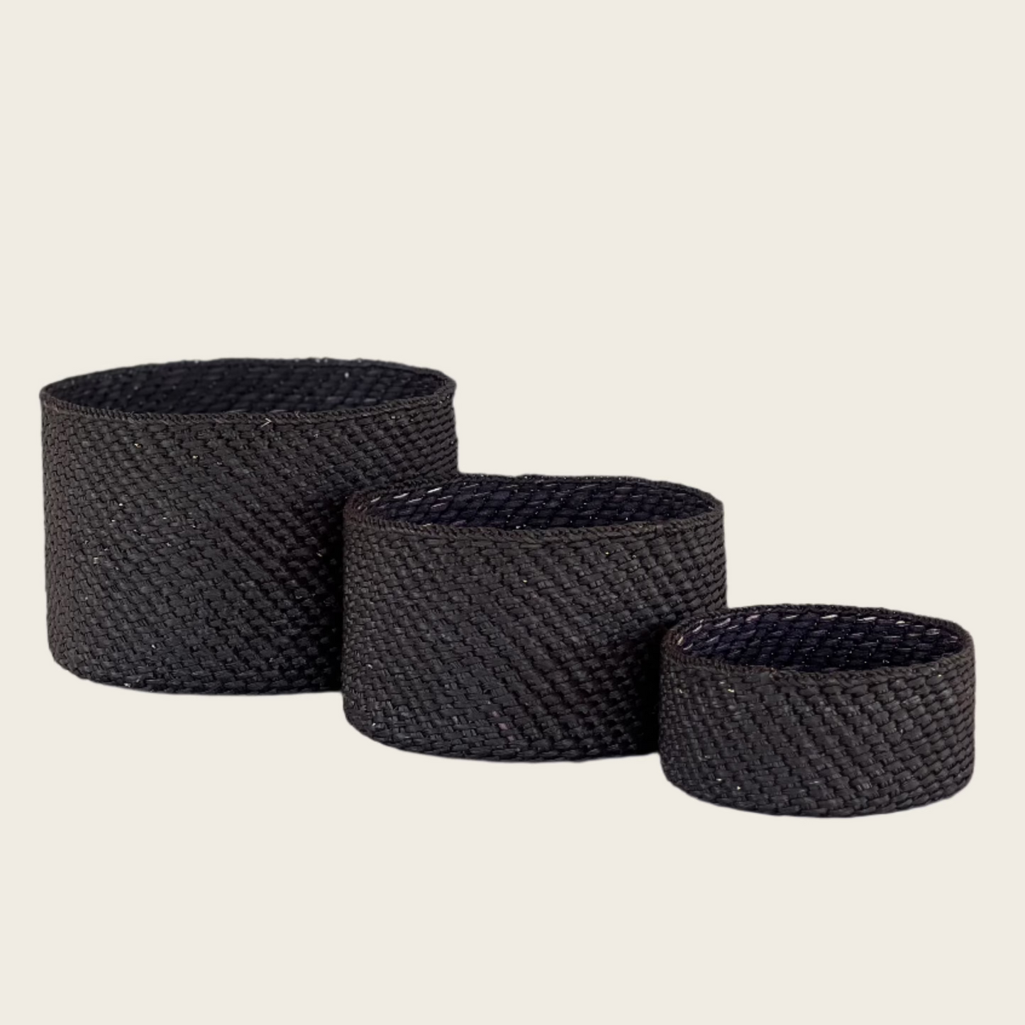 HIFADHI Basket - Black with Lid