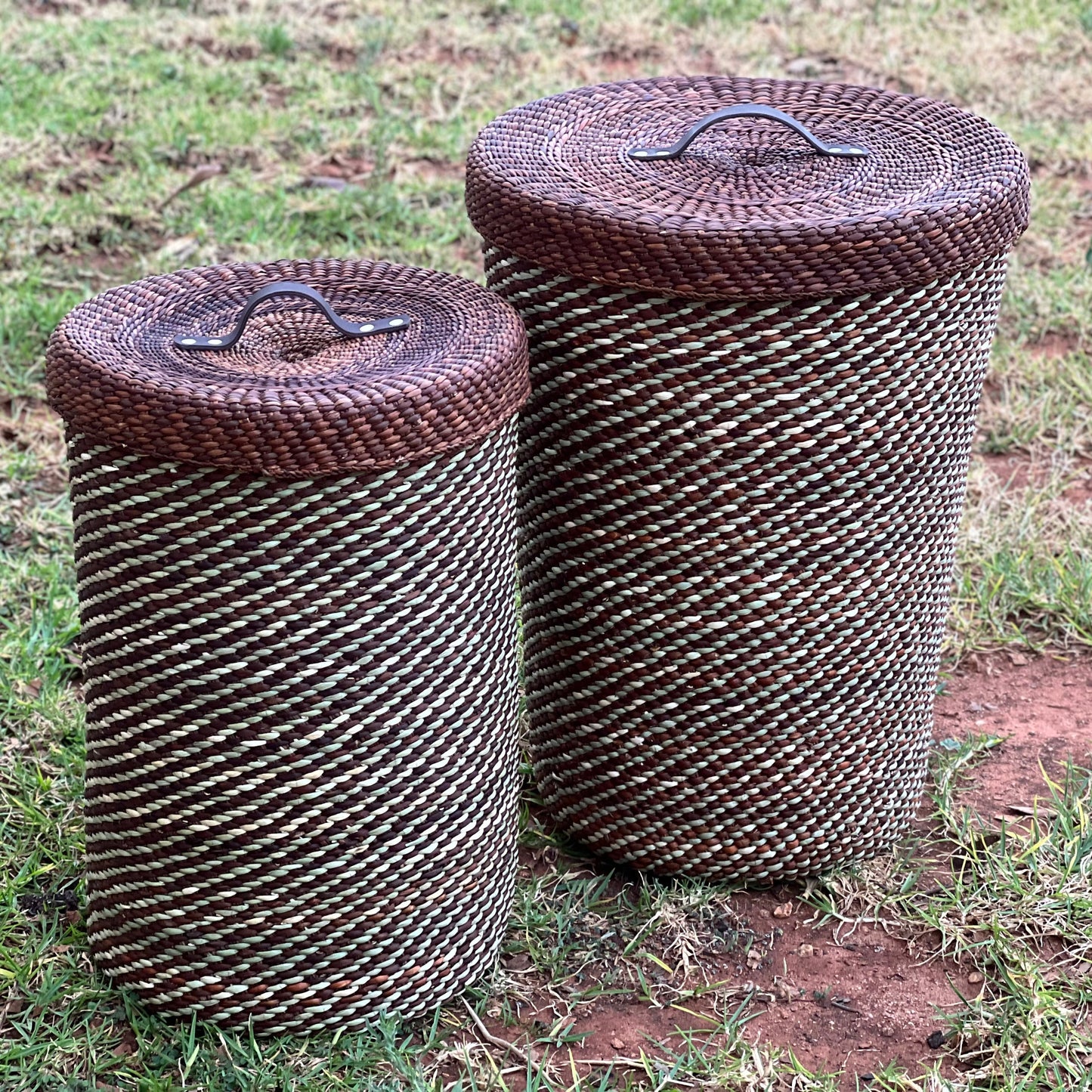 TUPIA Laundry Hamper - Brown and Natural