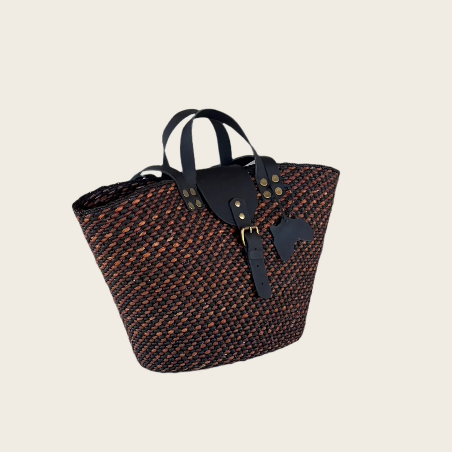 BEBA Tote Bag -Black and Brown