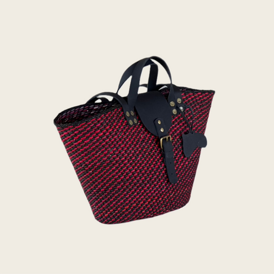 BEBA Tote Bag -Black and Red